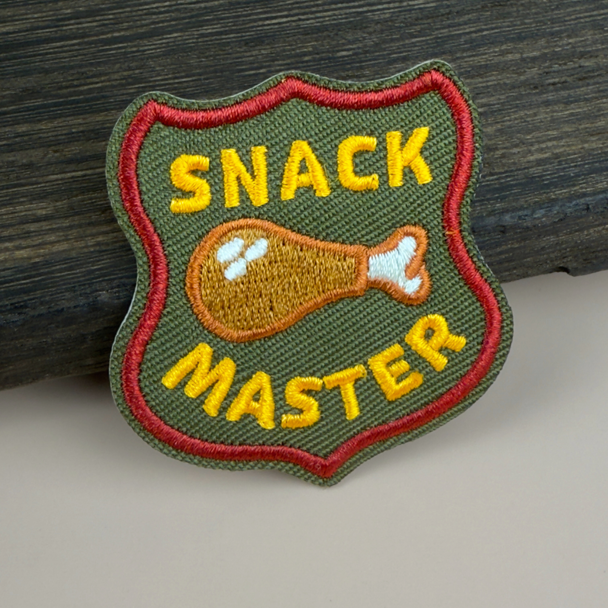 Snack Master | Iron-On Patches For #1 Dog | Iron-On Patches For Dogs and Cats