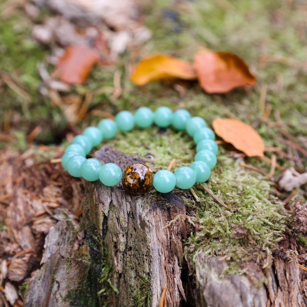 Lake Michigan Stones + Green Aventurine