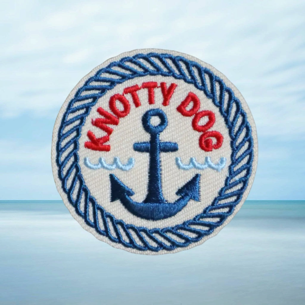 Knotty Dog | Velcro or Iron-On Patch for Pets