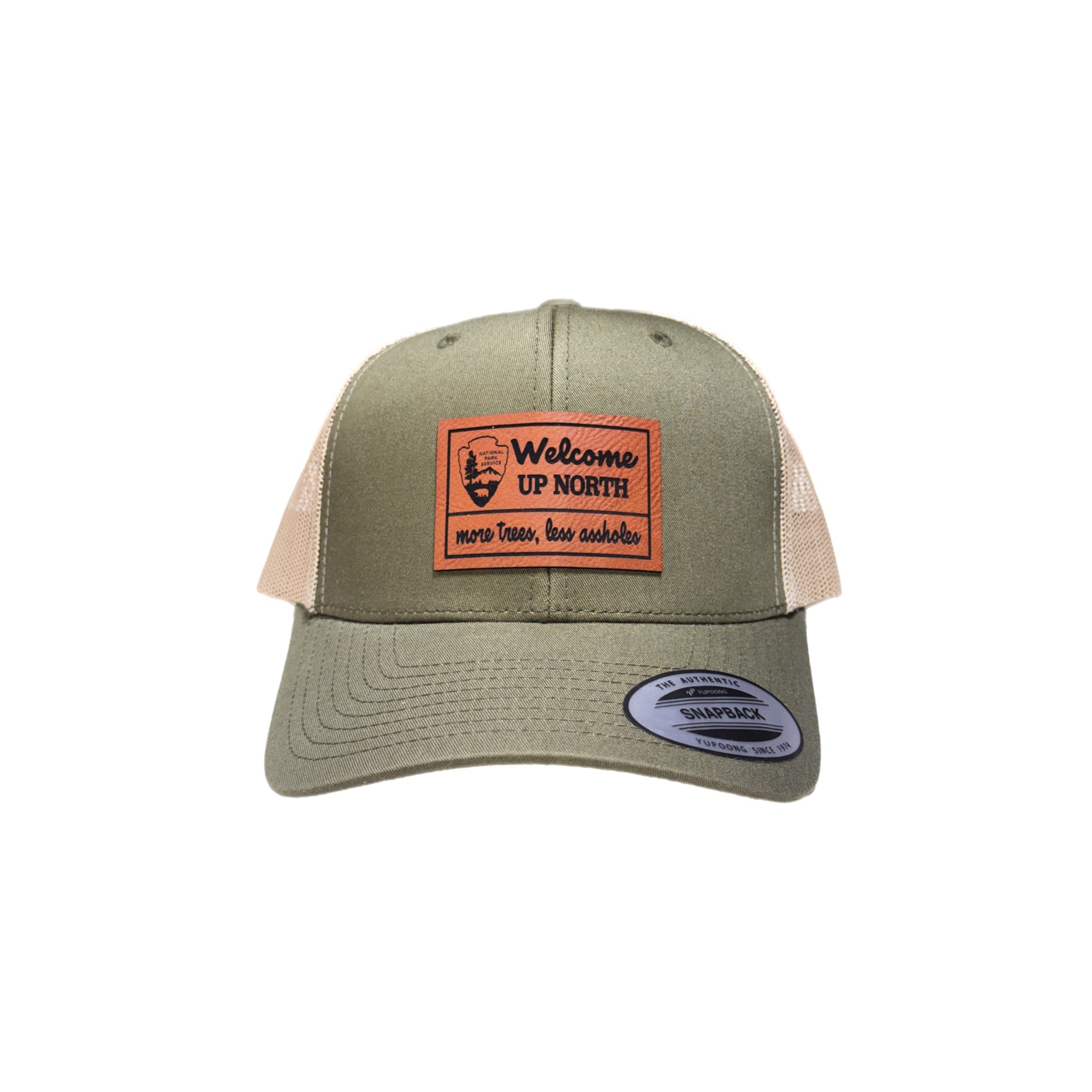 Welcome Up North Snapback Hat