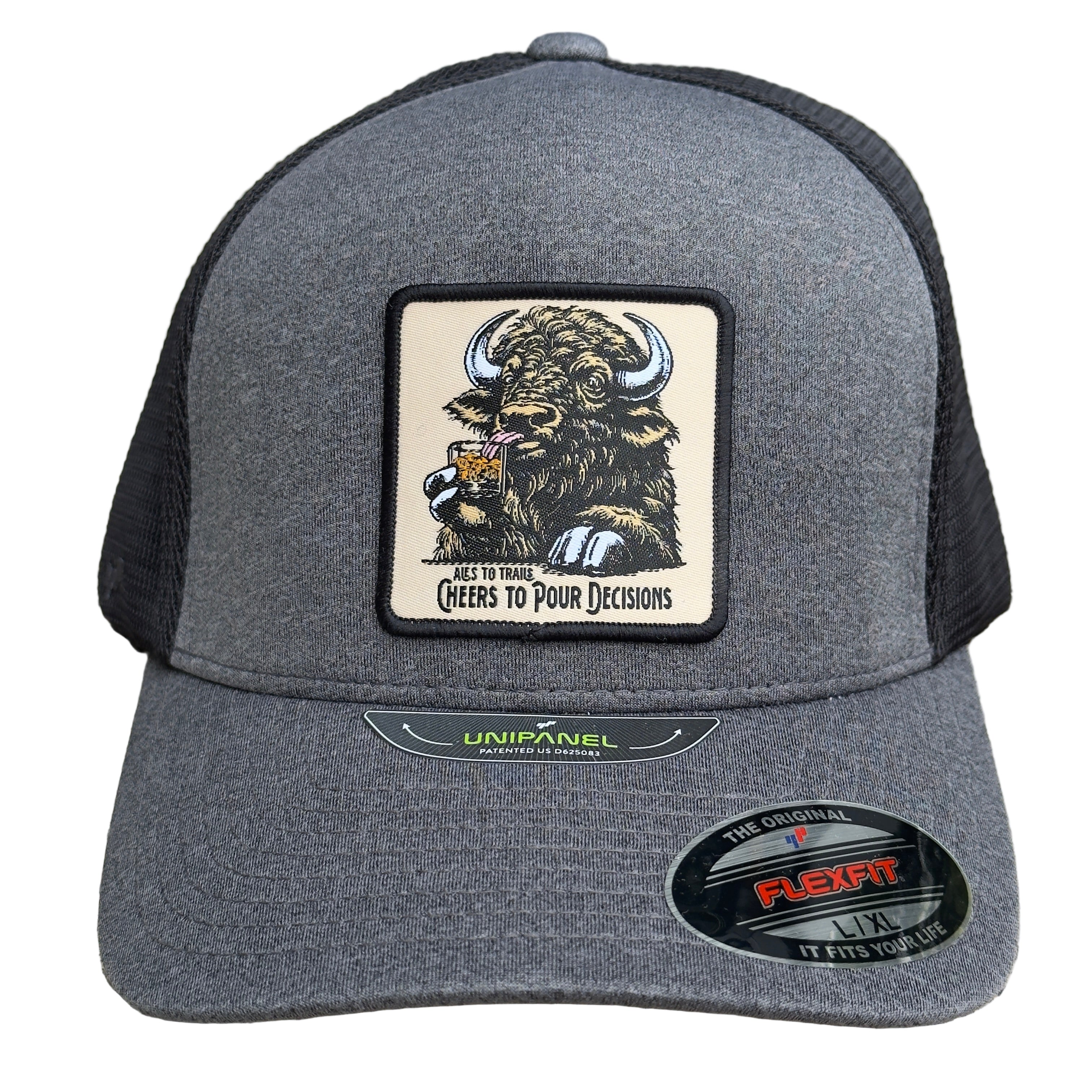 Cheers to Pour Decisions Flex Fit Hat