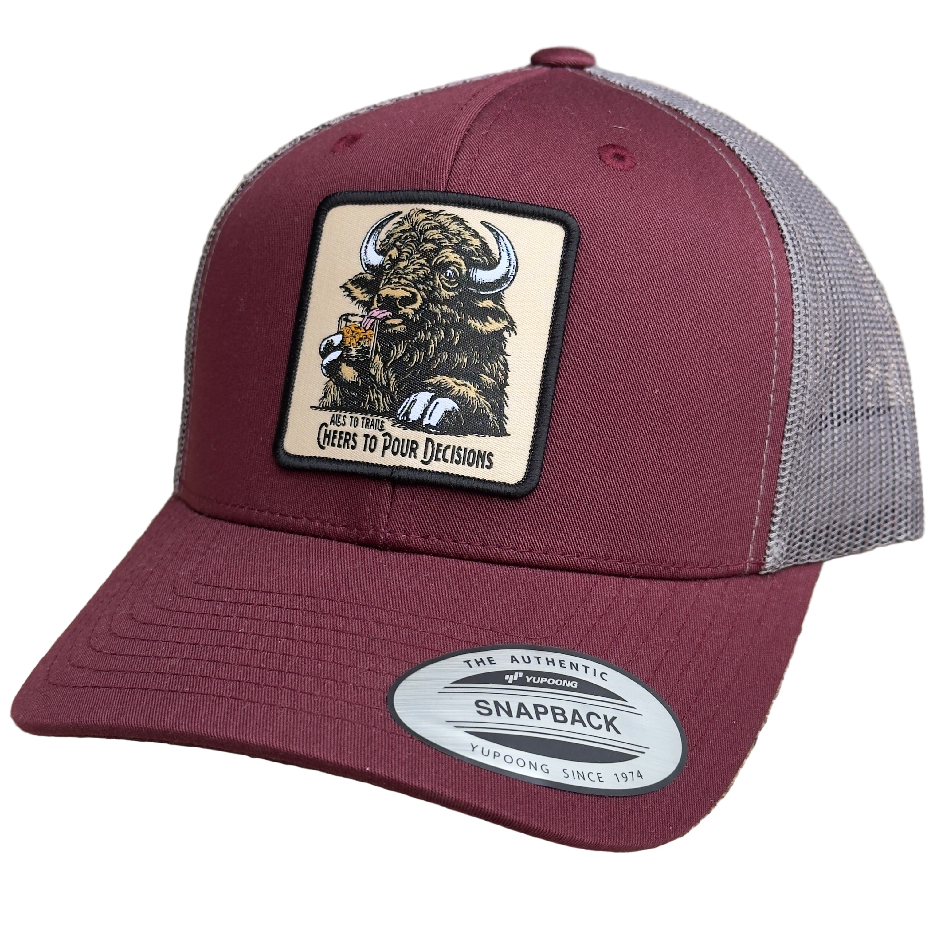 Cheers to Pour Decisions Trucker Hat