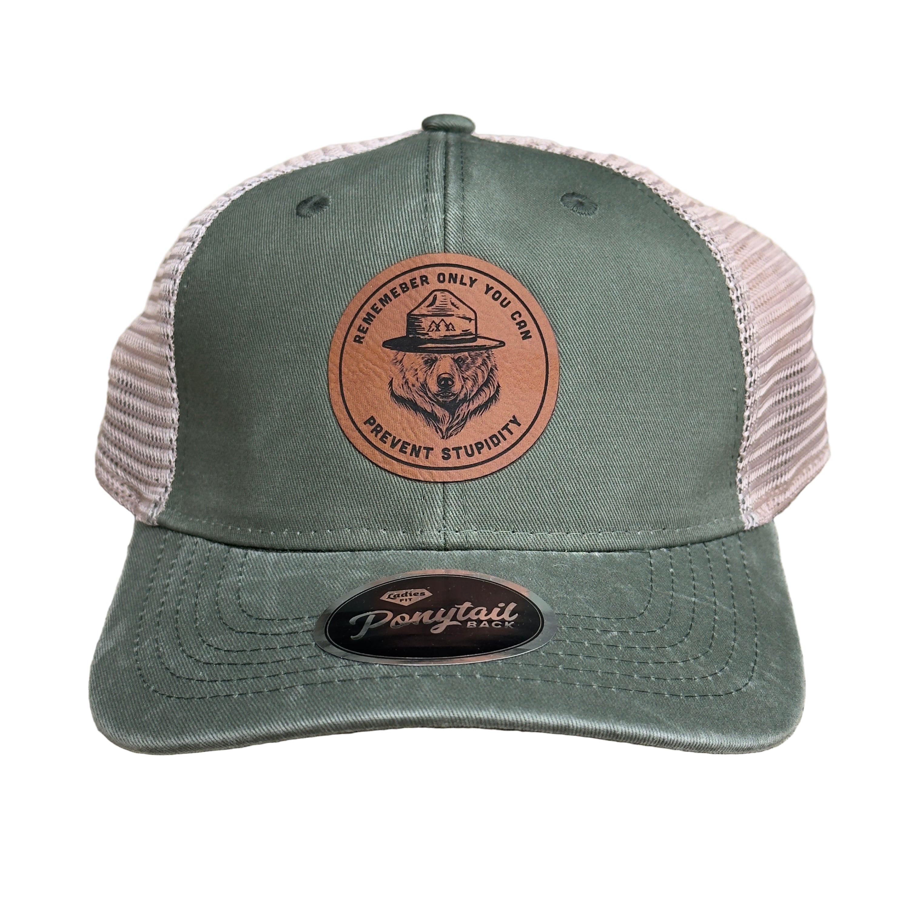 Park Ranger Ponytail Trucker Hat