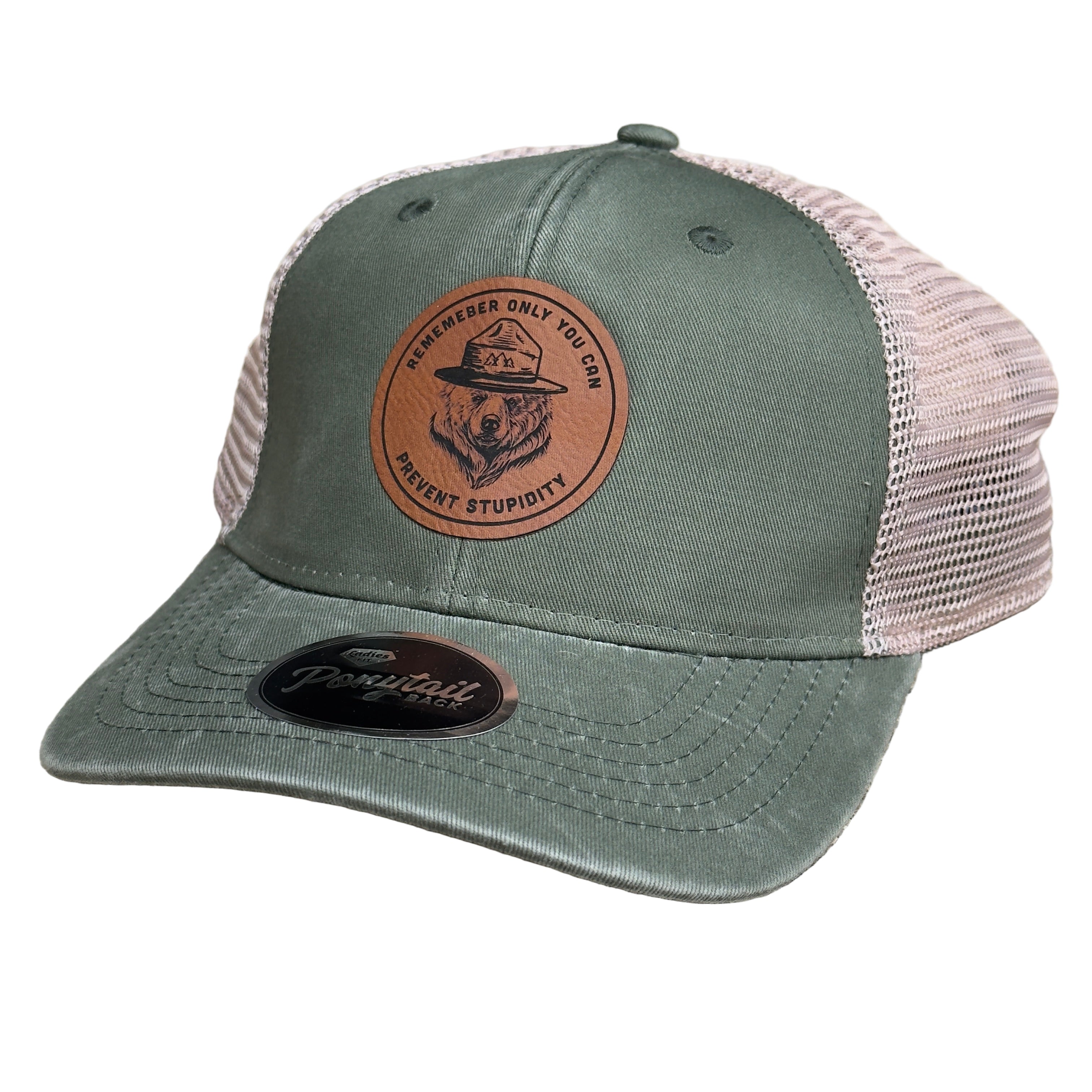 Park Ranger Ponytail Trucker Hat