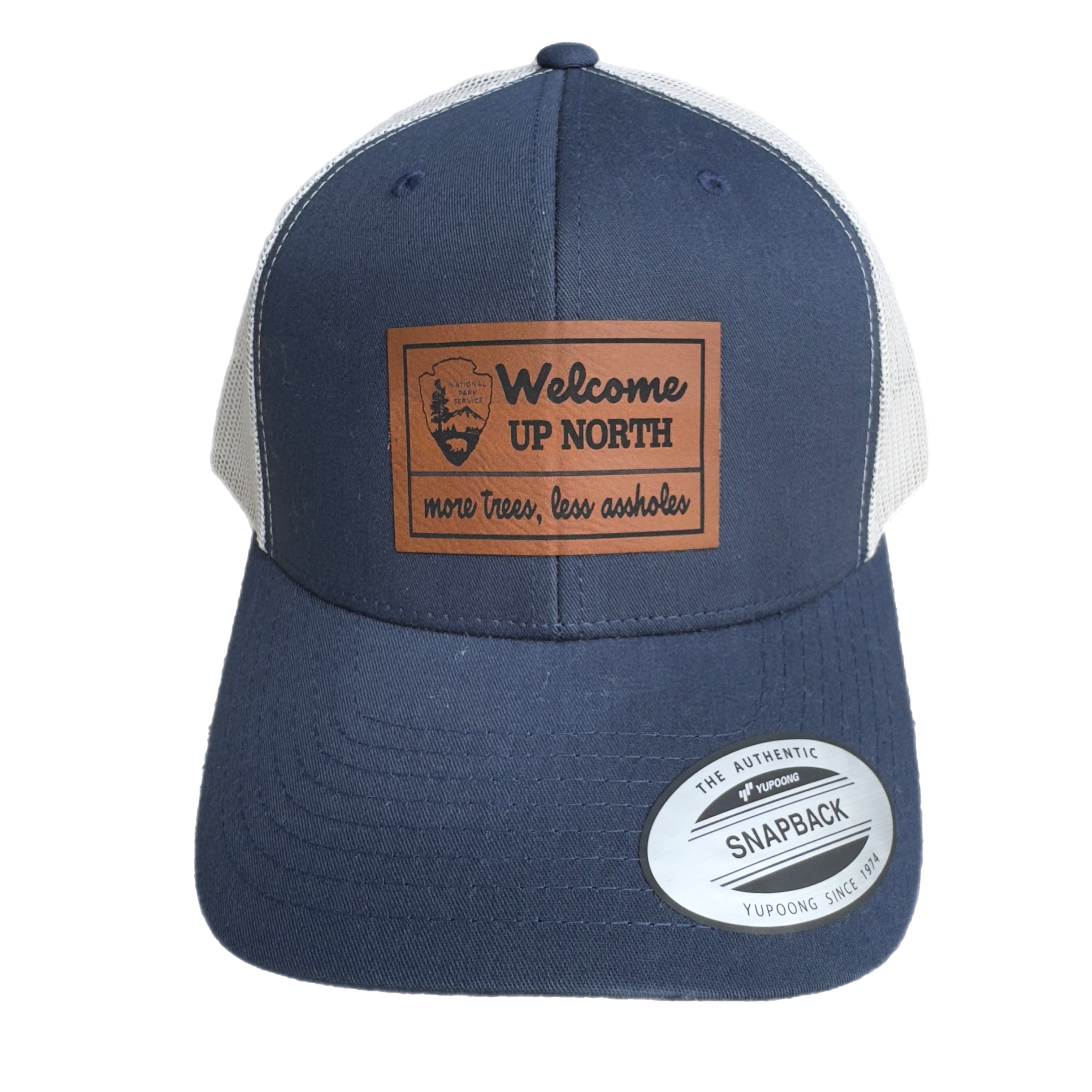 Welcome Up North Snapback Hat