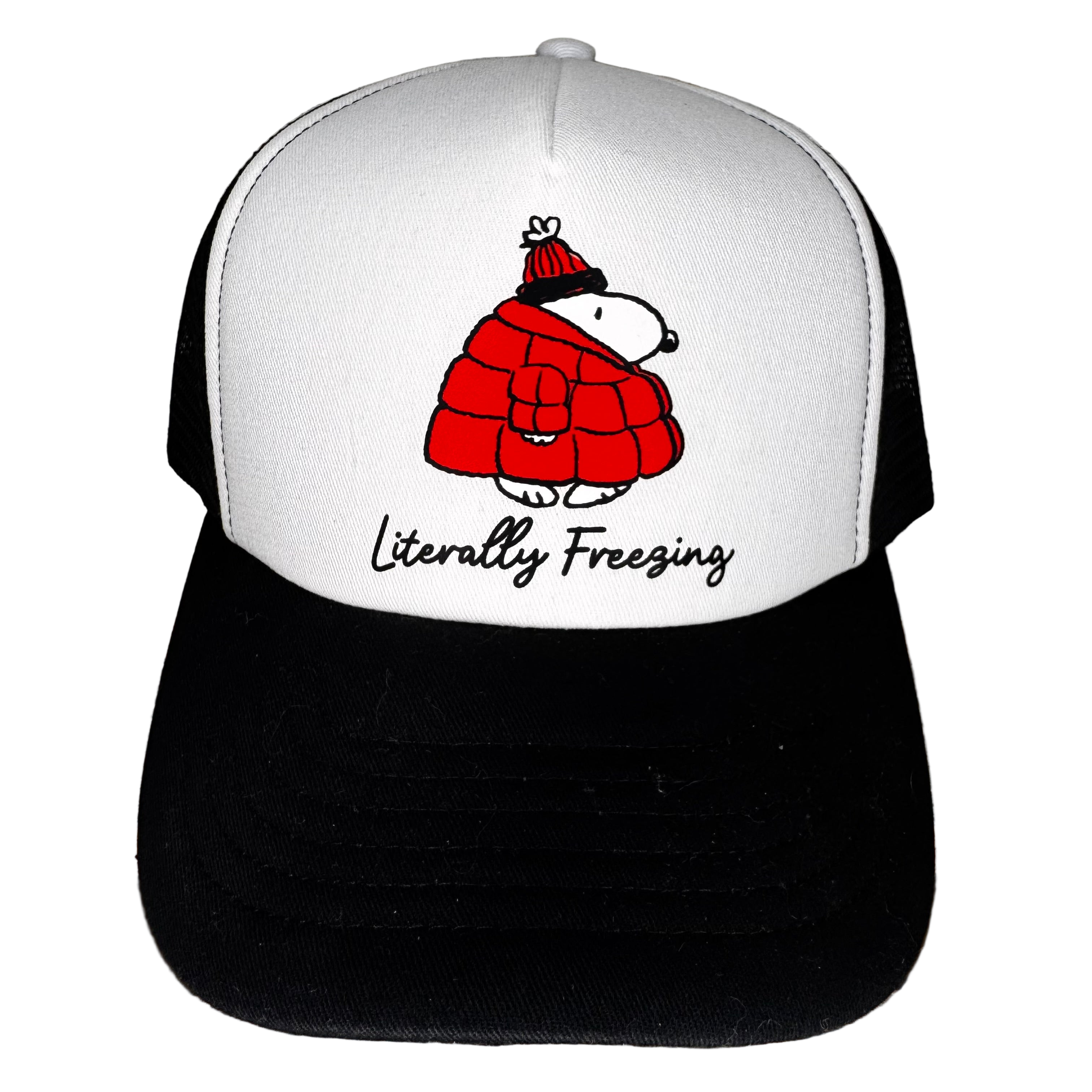 Literally Freezing Dog Trucker Hat