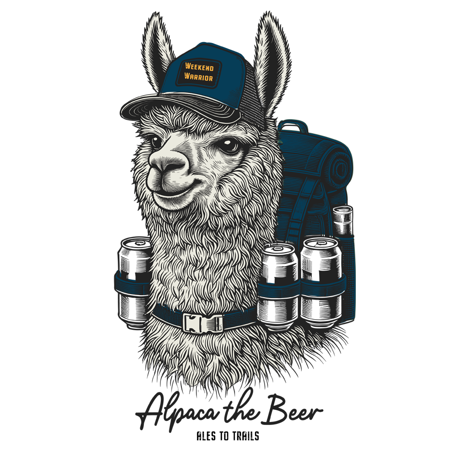 Alpaca the Beer Decal