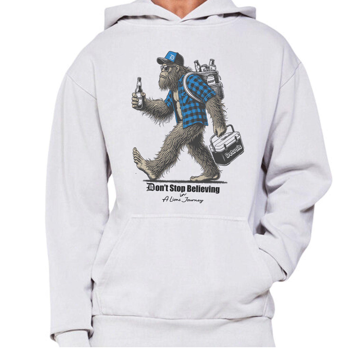 Bigfoot Detroit Lions Hoodie