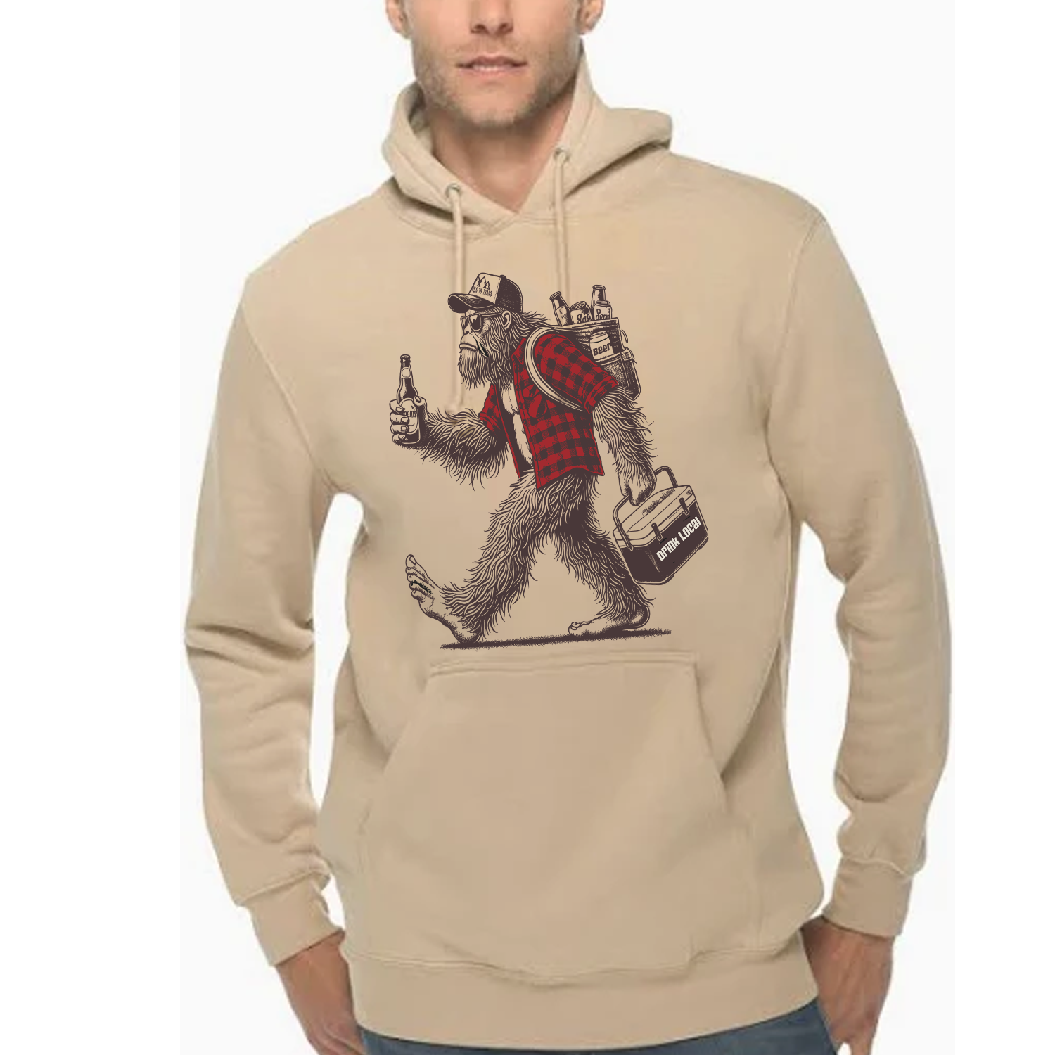 Big Foot Tailgating Hoodie