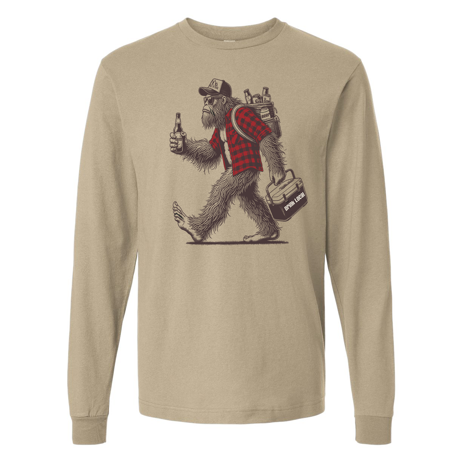 Sasquatch Craft Beer Long Sleeve