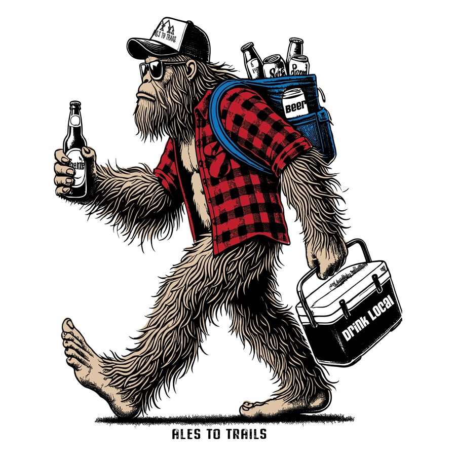 Sasquatch Craft Beer Decal