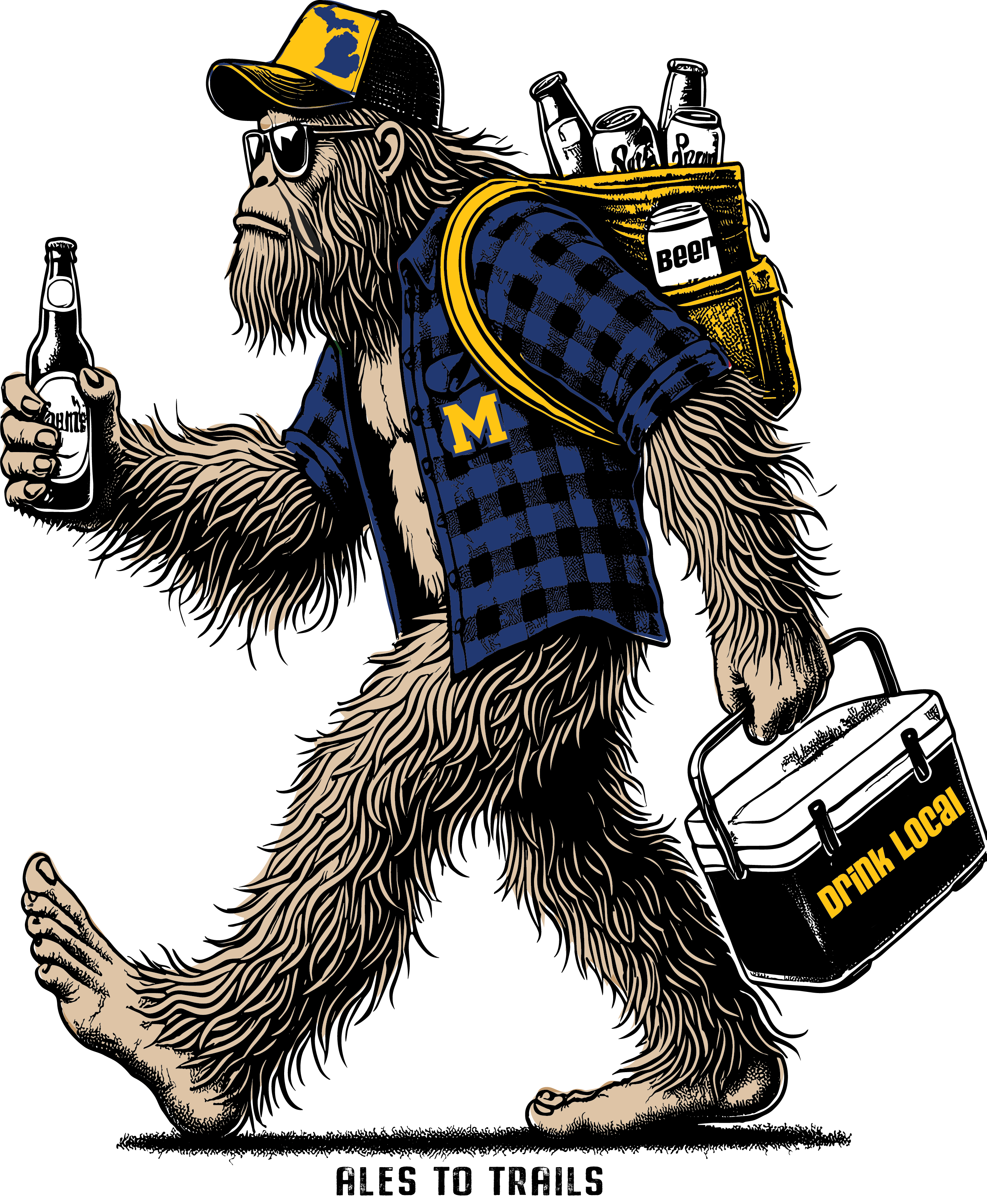 Bigfoot Wolverine Decal