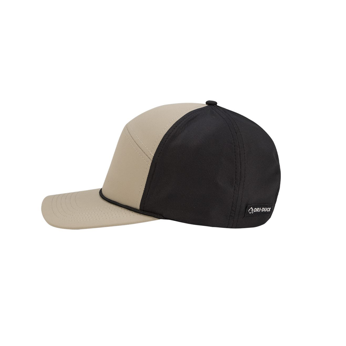 Dont be Trashy Braxton cap Cap in brown, side view