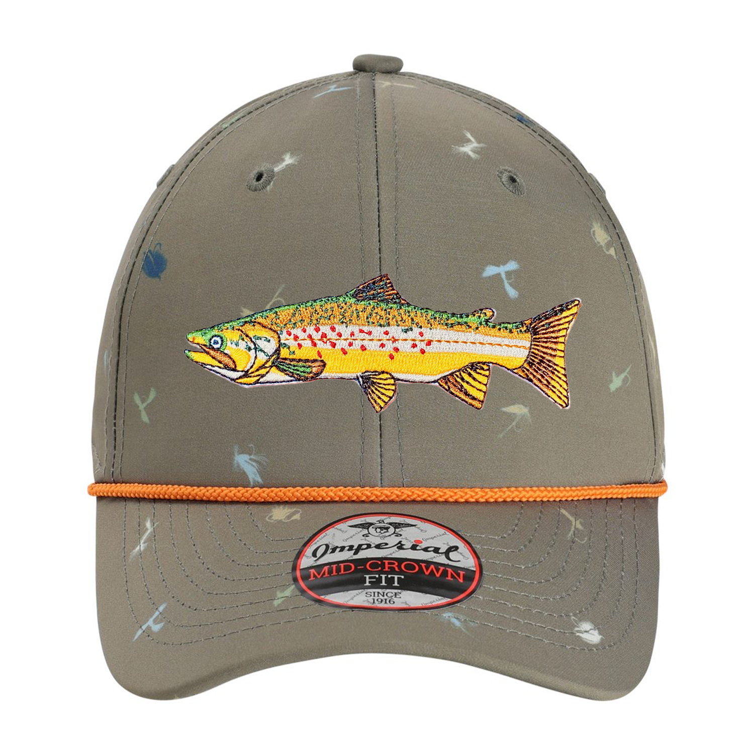 Brown Trout Fly Fishing Trucker Hat