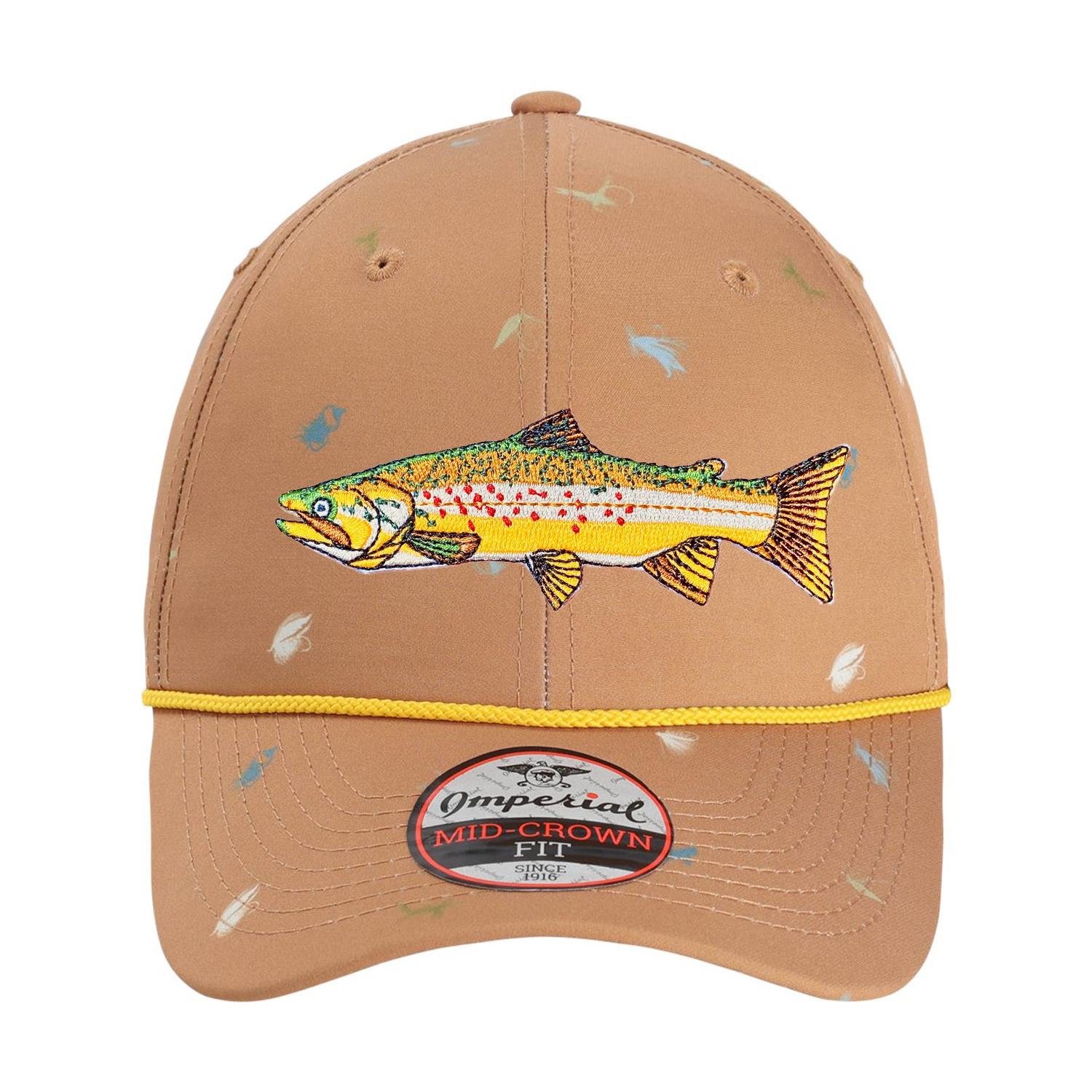 Brown Trout Fly Fishing Trucker Hat