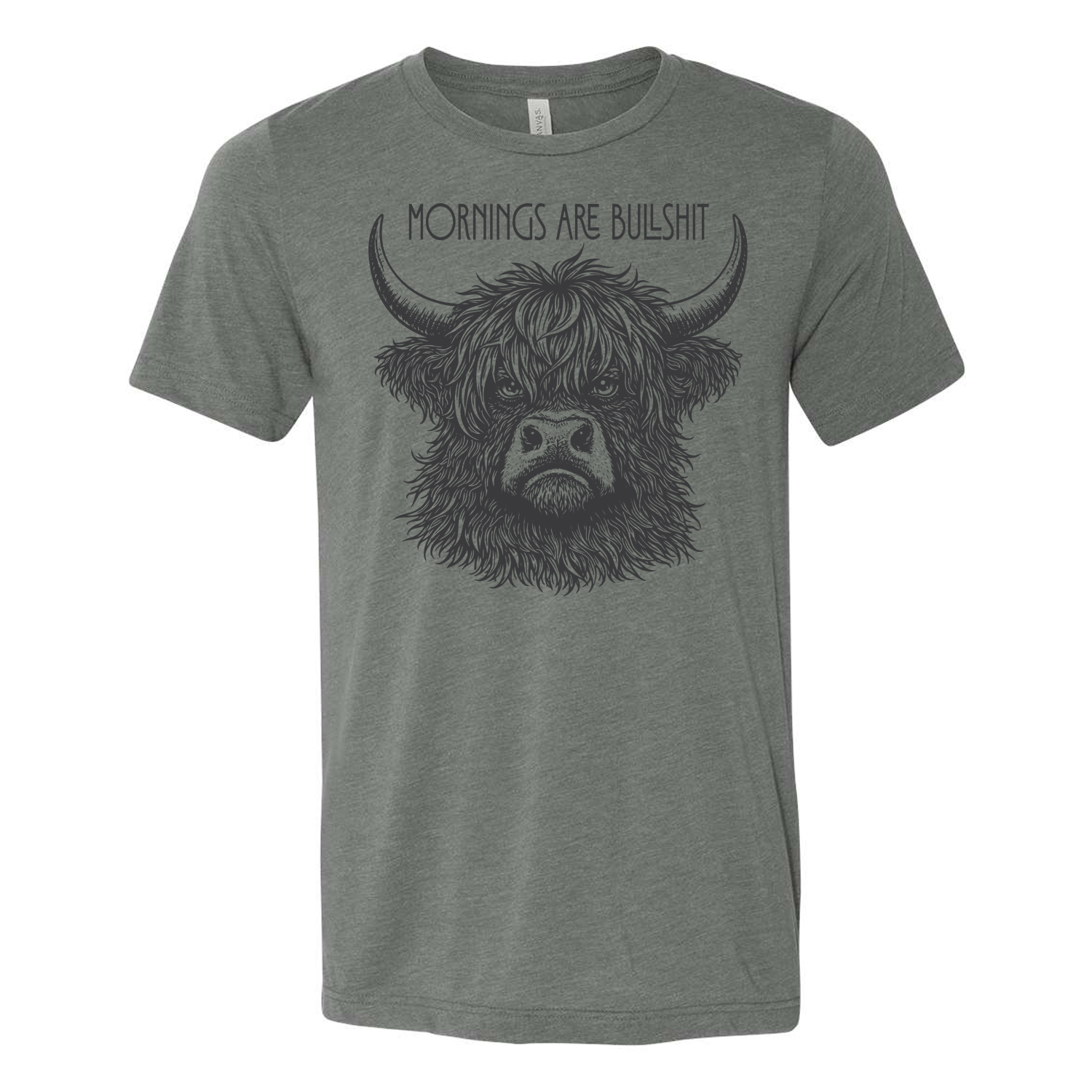 Mornings are Bullshit Vintage T-Shirt