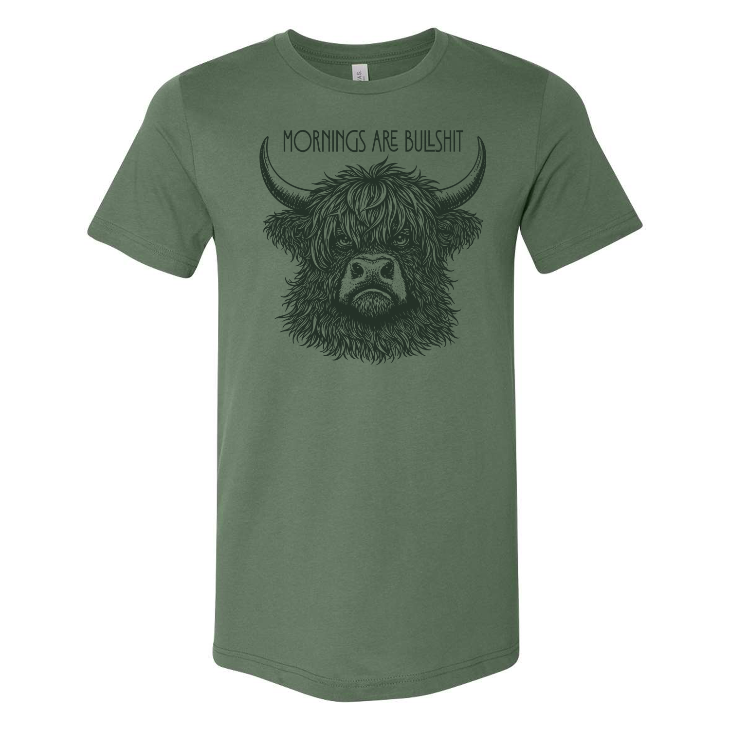 Mornings are Bullshit Vintage T-Shirt