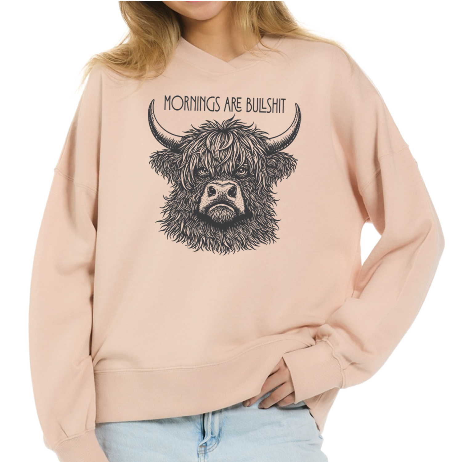 Mornings are Bullshit Sweatshirt