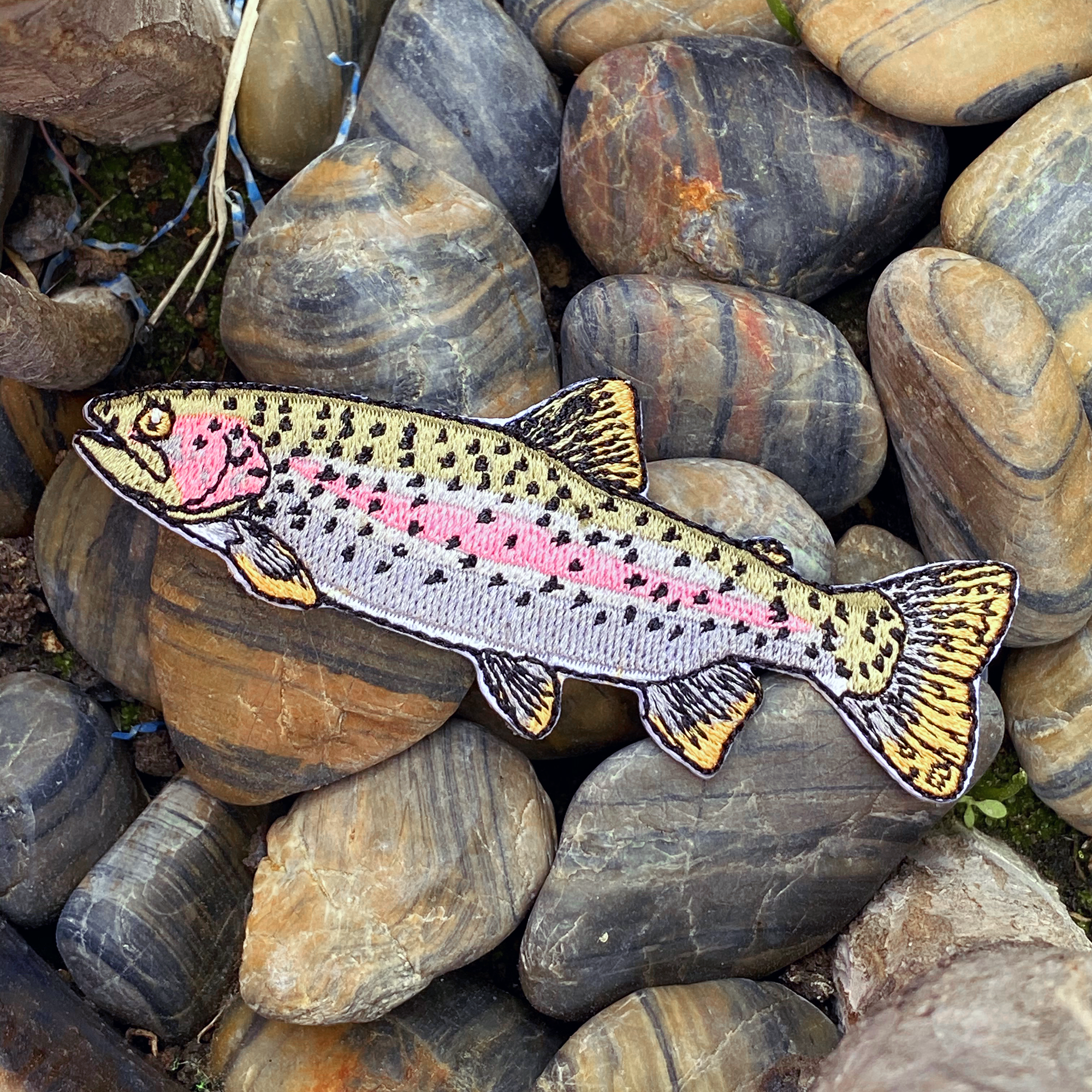 Rainbow Trout Fly Pattern Hat