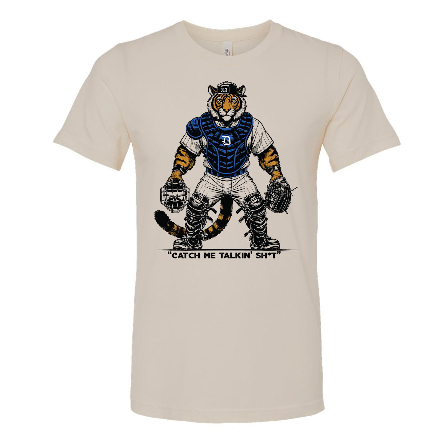 Catcher Detroit Tiger T-Shirt