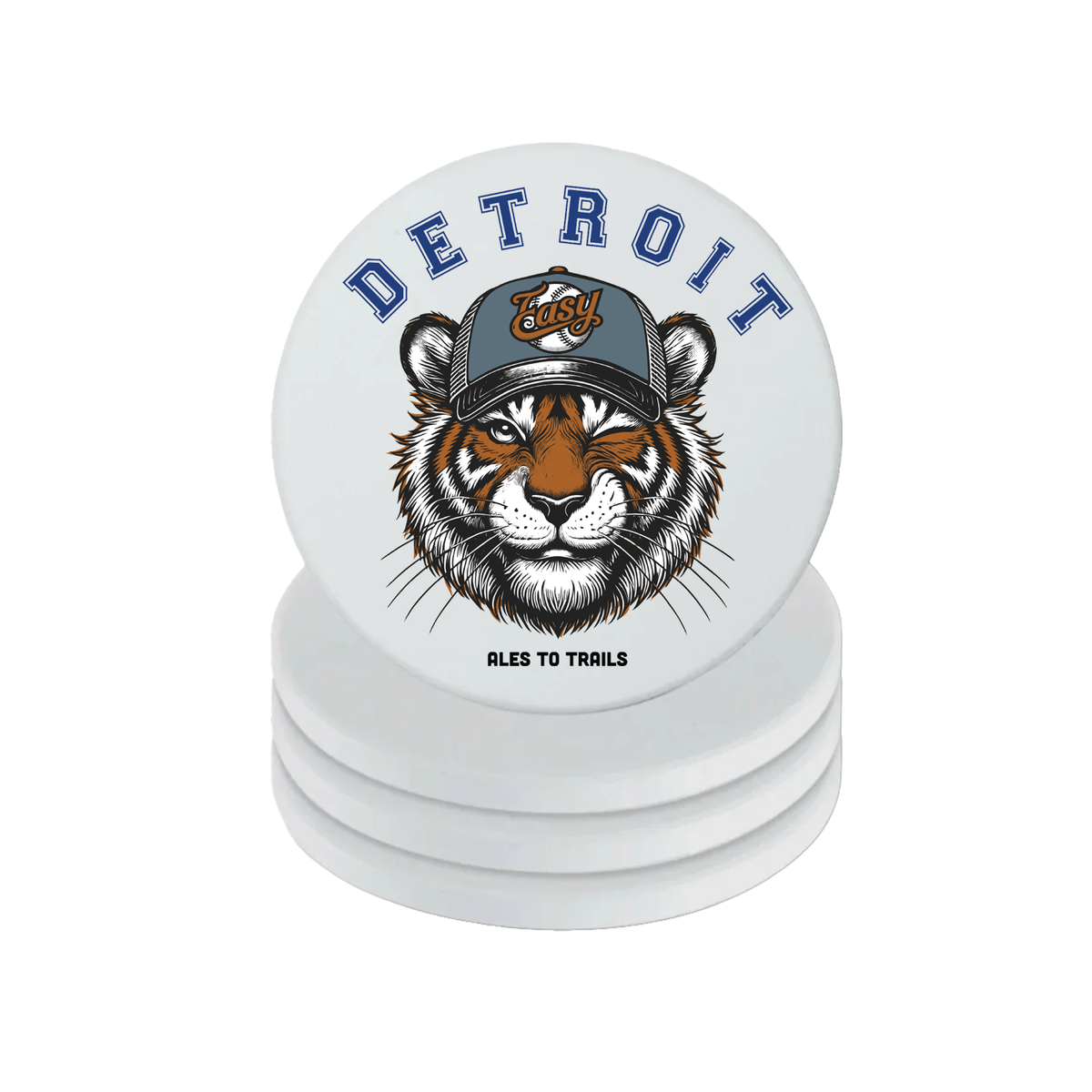 Detroit Easy Tiger Coaster