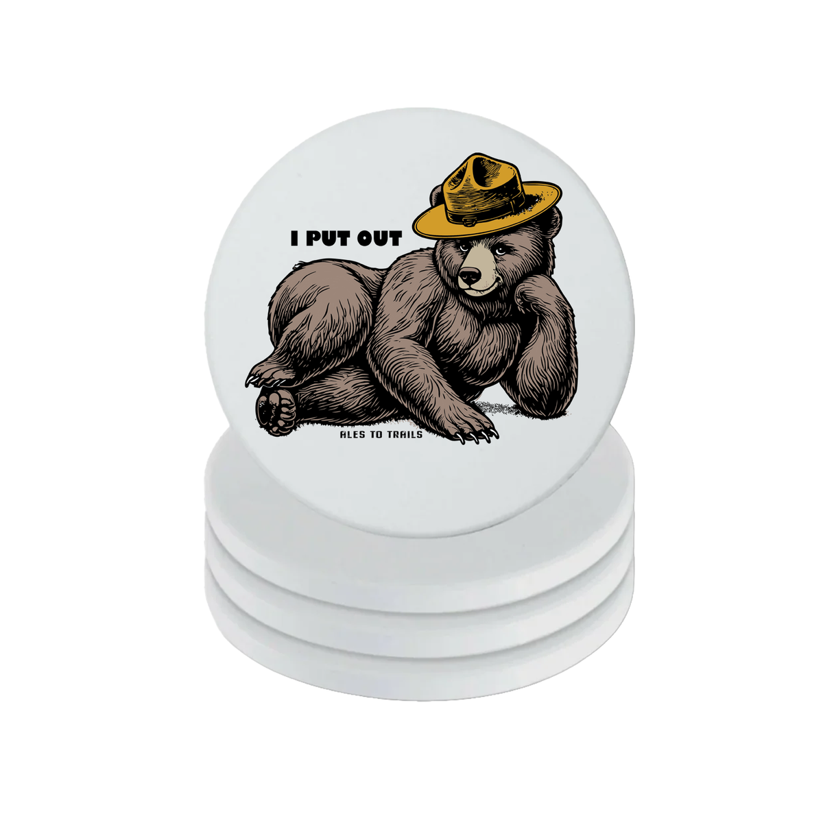 I Put Out Coaster