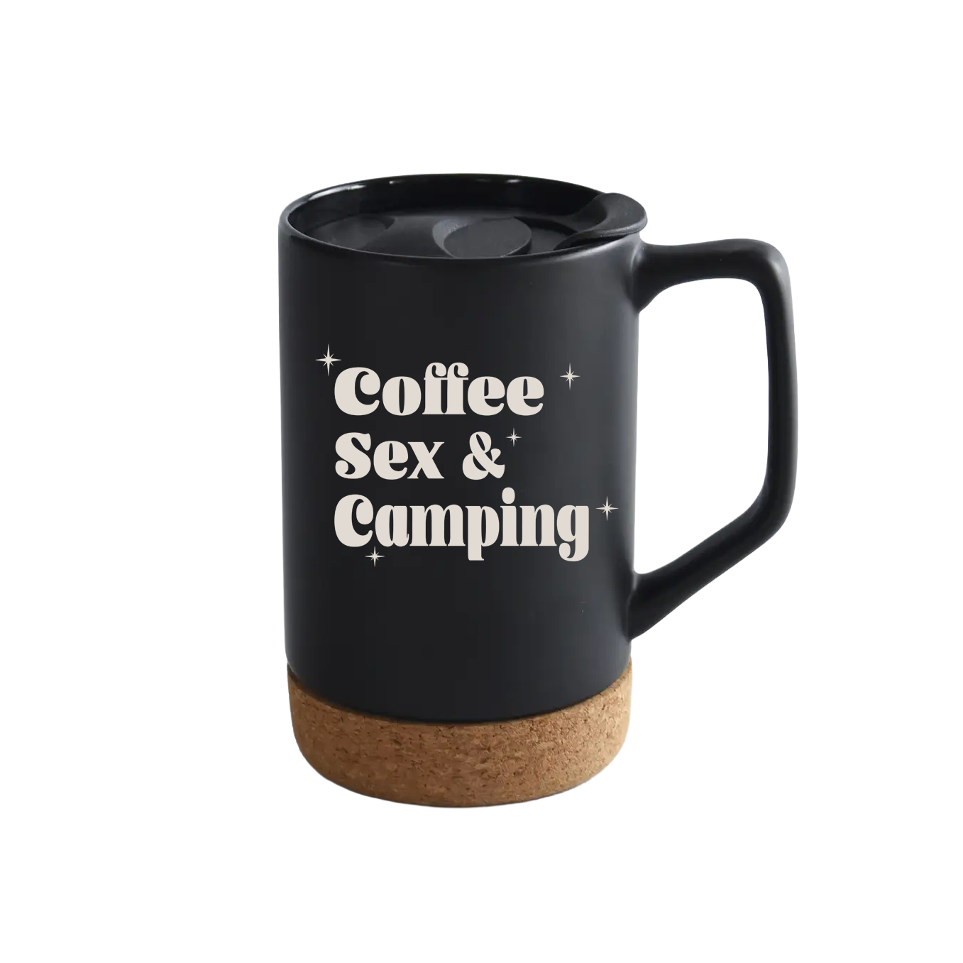 Coffee Sex & Camping 17 oz Coffee Mug