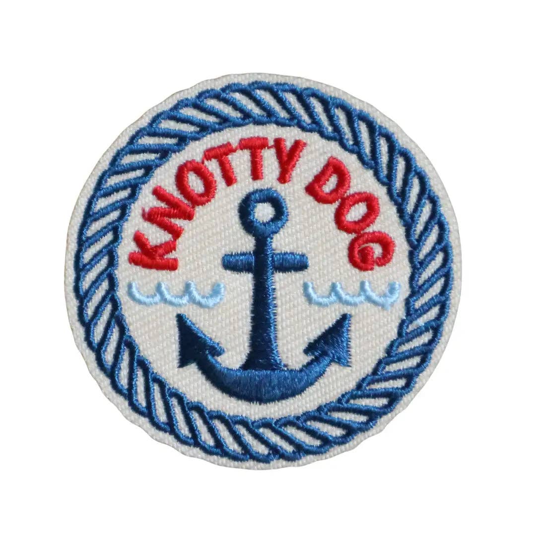 Knotty Dog | Velcro or Iron-On Patch for Pets