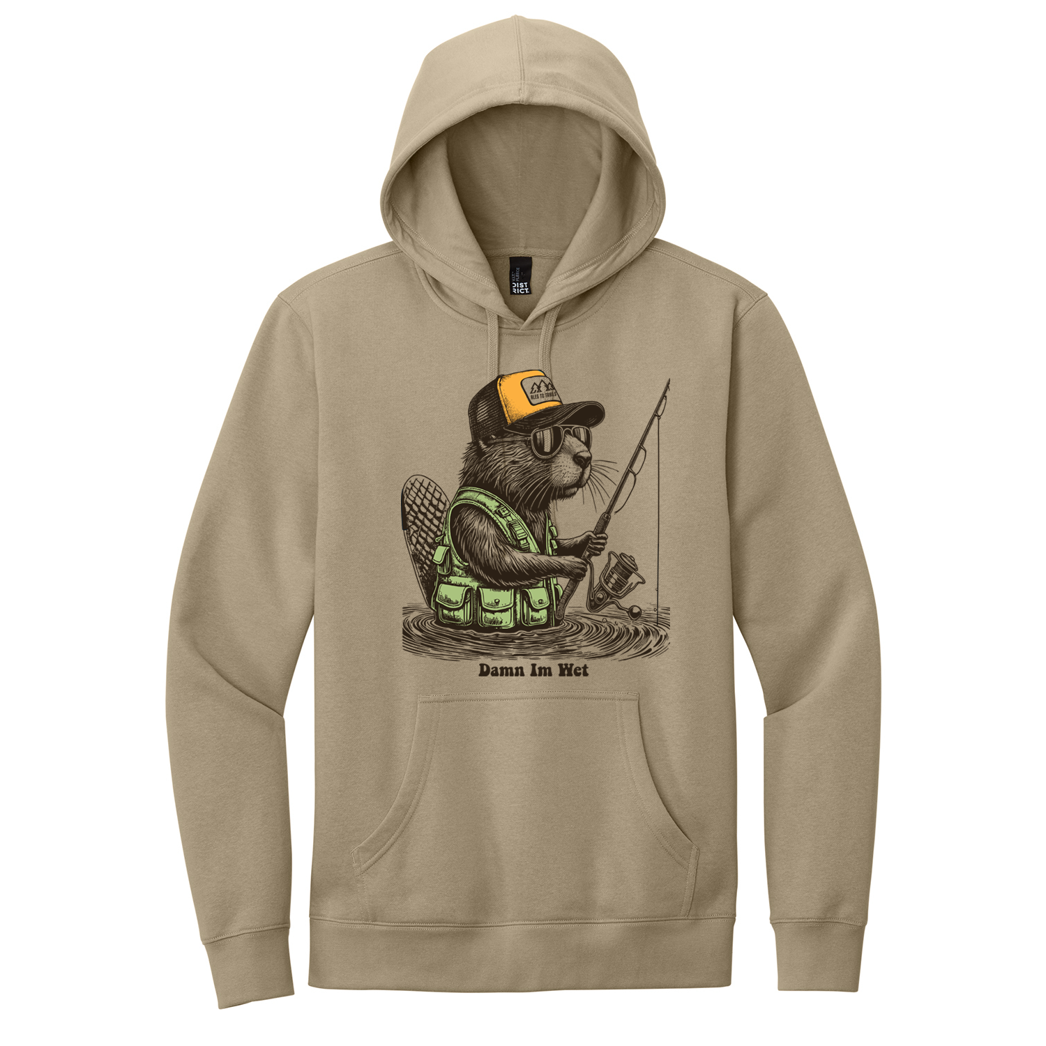 Damn I'm Wet Hoodie