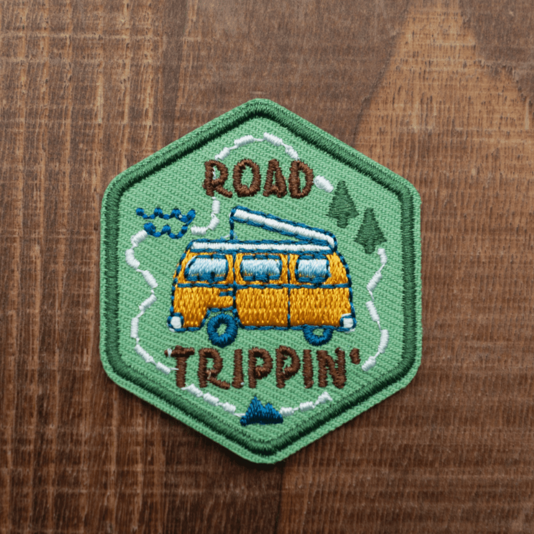 Road Trippin' | Iron-On Patches For Dogs and Cats