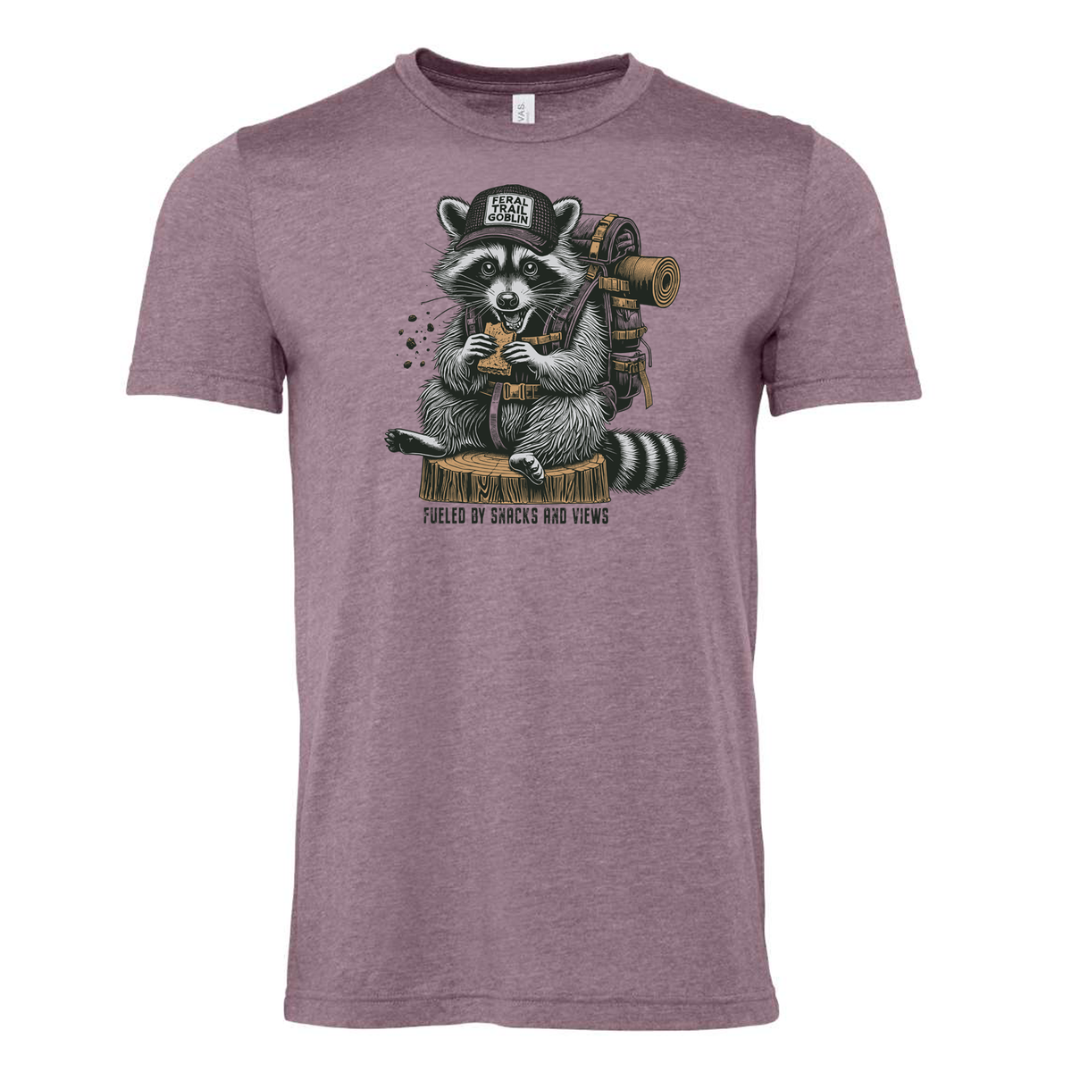 Feral Trail Goblin T-Shirt | Funny Outdoor Hiker , Camping Tee