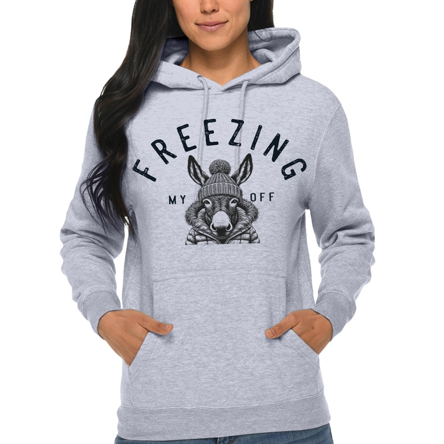Freezing my A*s off Hoodie