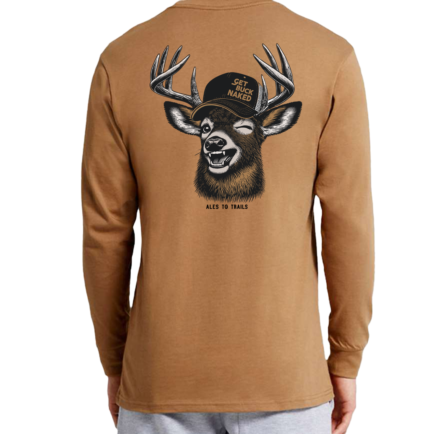 Get Buck Naked Long Sleeve