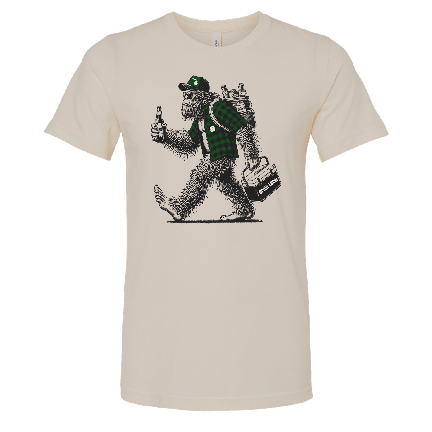 Sparty Bigfoot Squatch T-Shirt