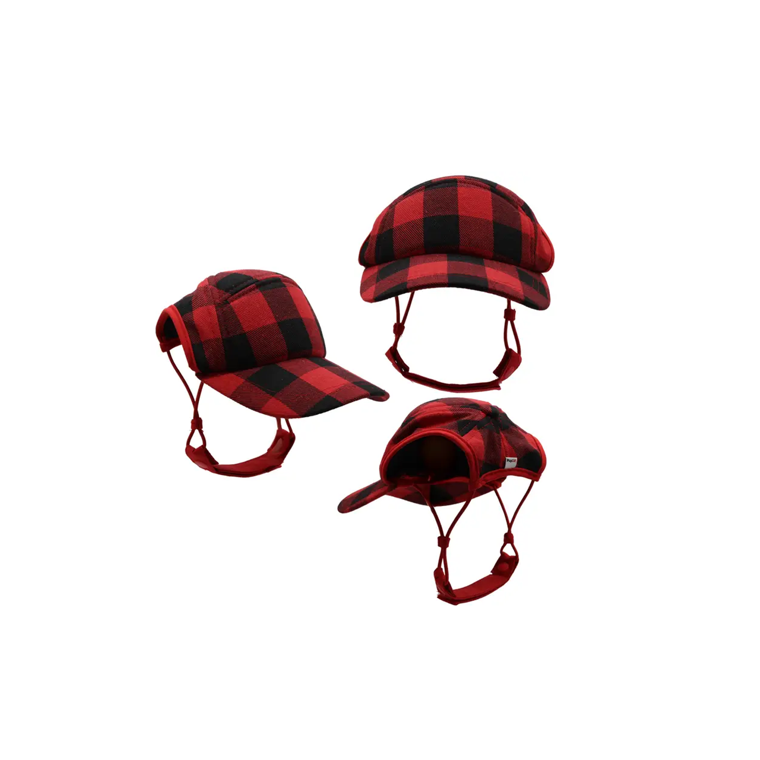 Up North Plaid Dog Pup Trucker Hat