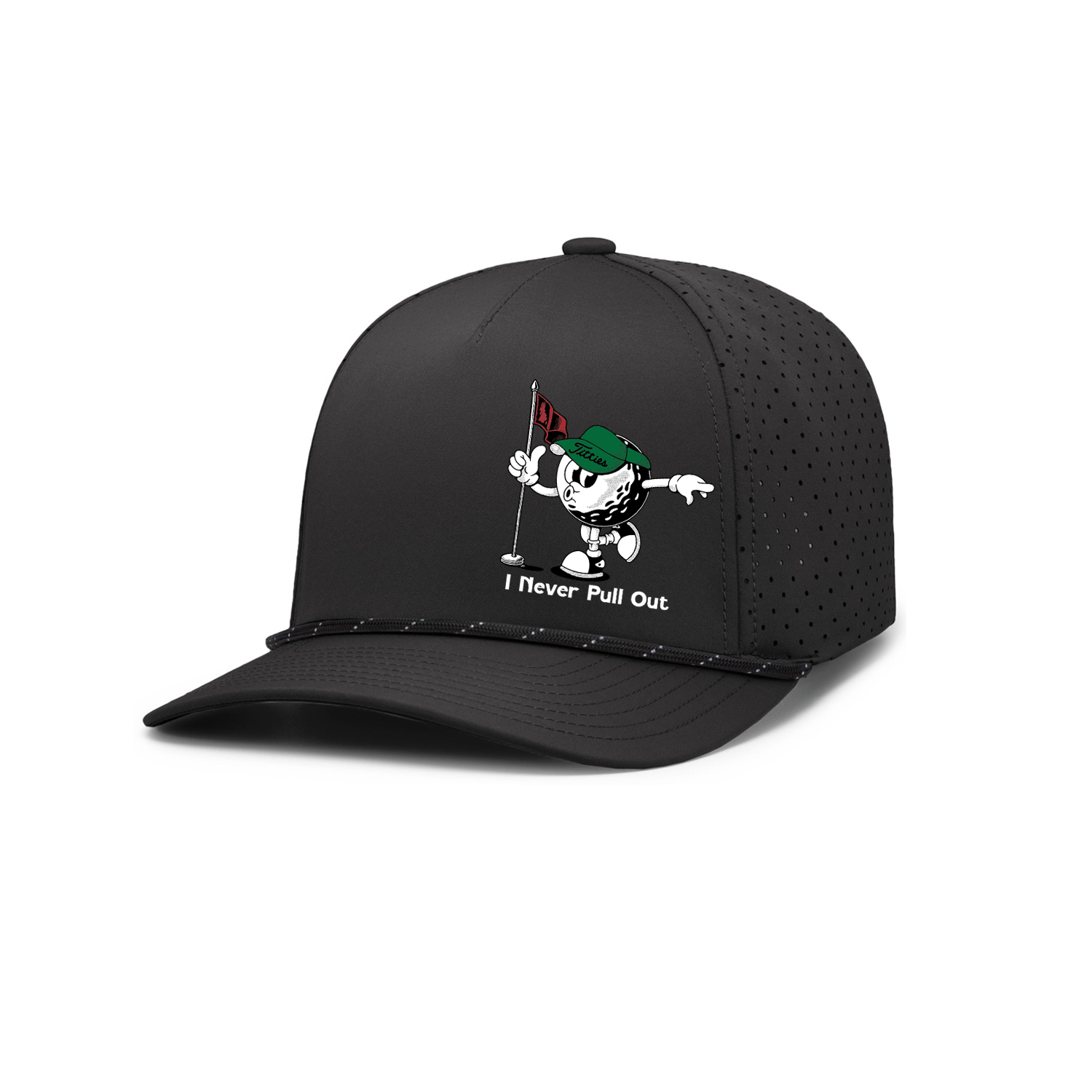 I Never Pull Out Golfer Hat