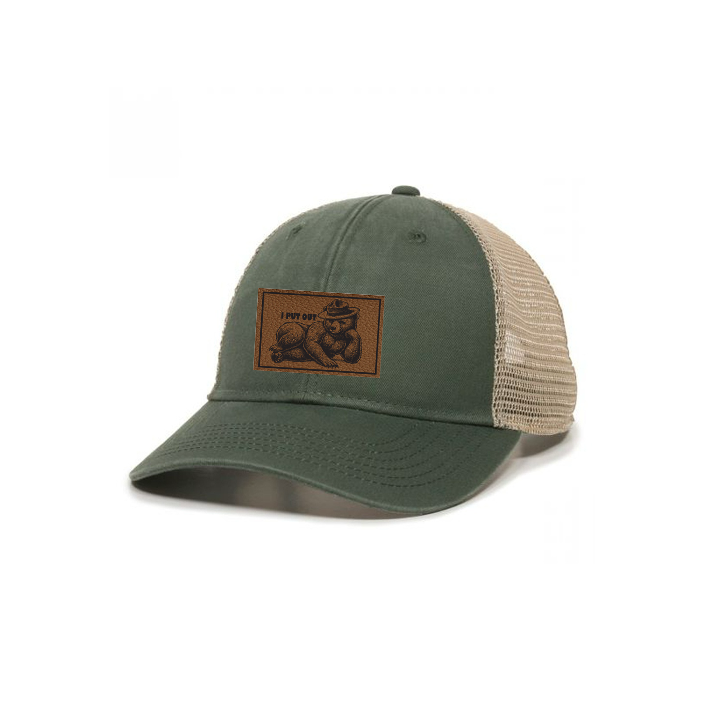 I Put Out Ponytail Trucker Hat