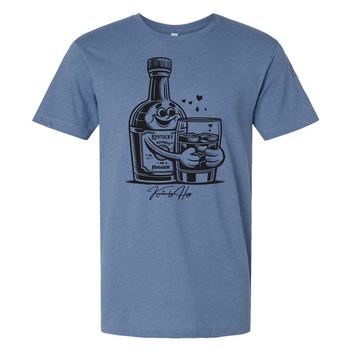 Kentucky Hug Bourbon T Shirt Funny Graphic Bourbon Apparel