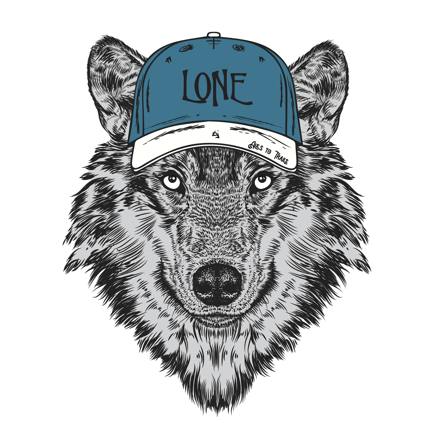 Lone Wolf Decal