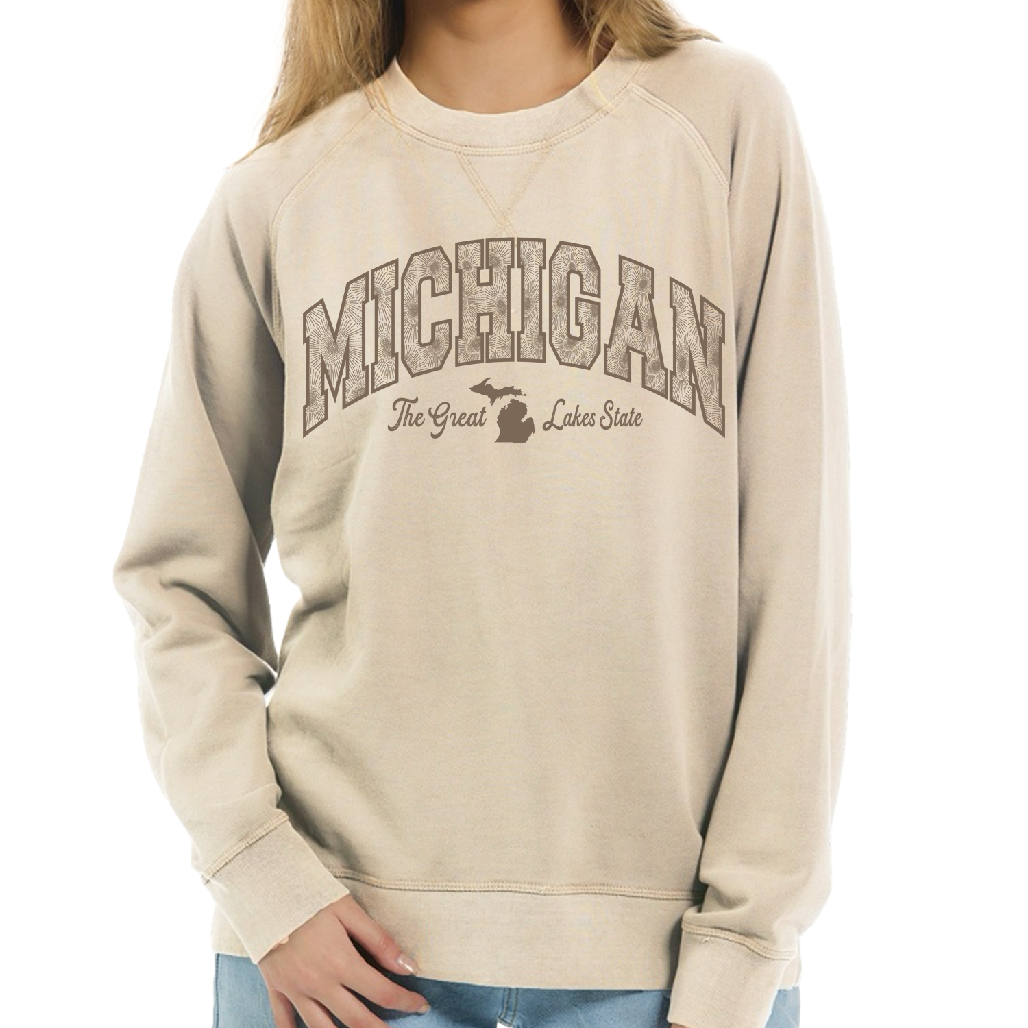 Michigan Petoskey Stone Sweatshirt