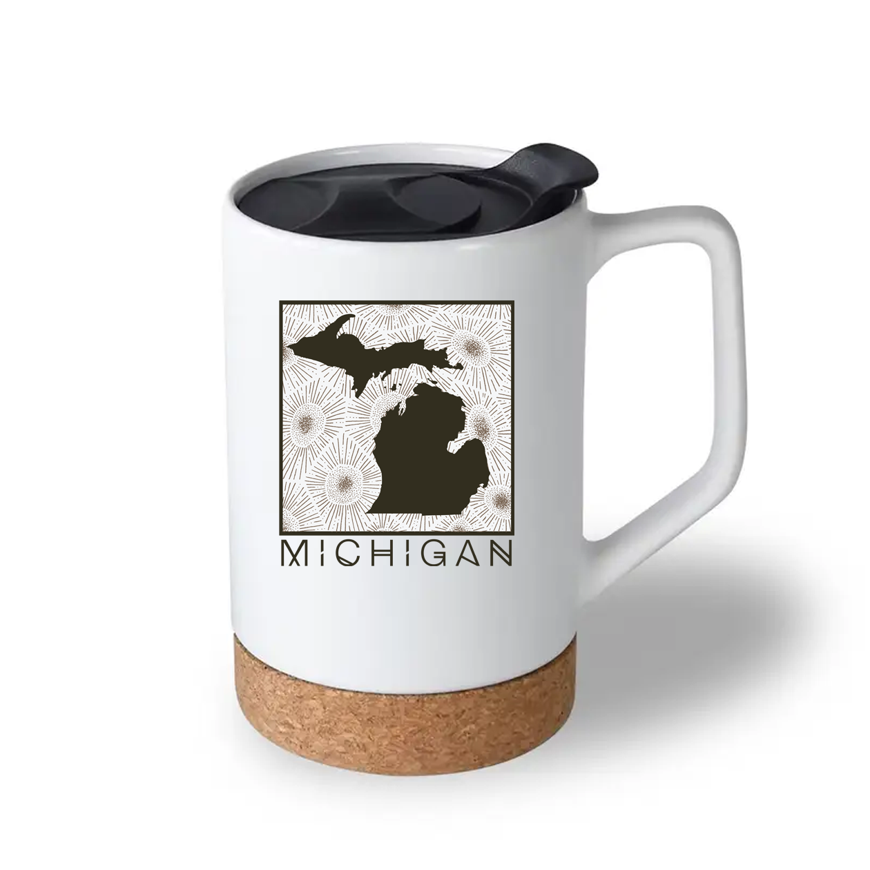 Michigan Petoskey 17 oz Coffee Mug