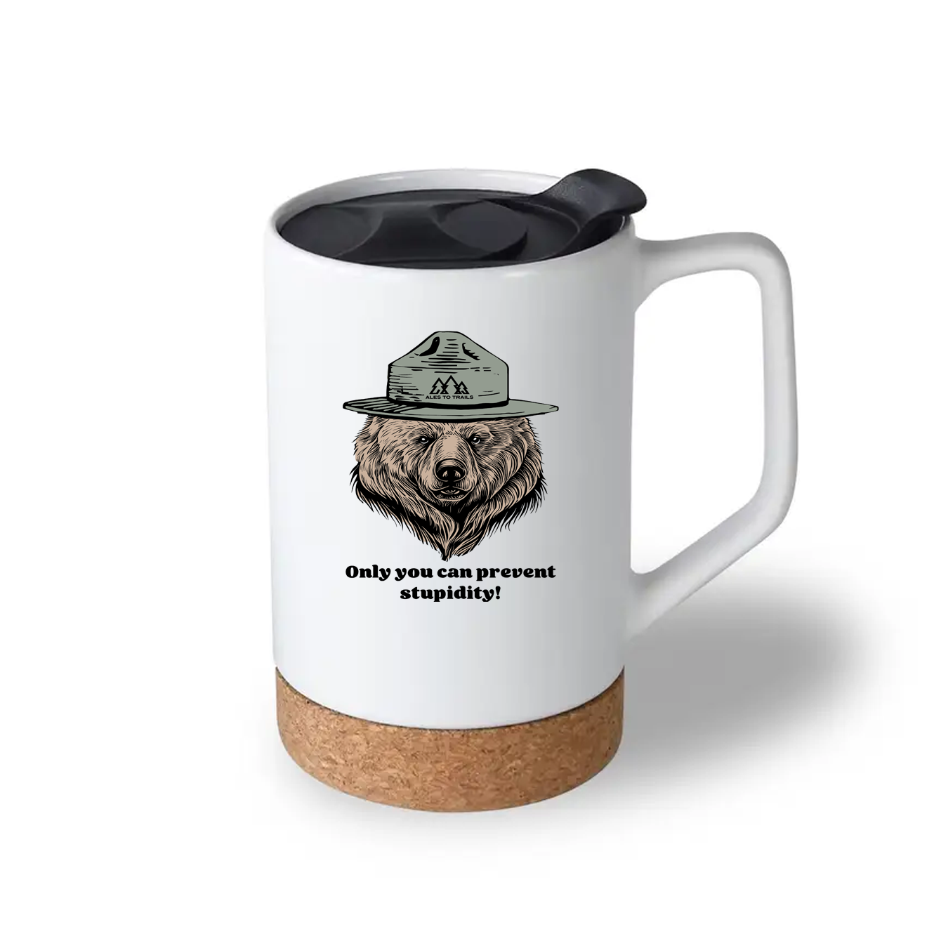 Only You cab Prevent Stupidity 17oz Coffee Mug
