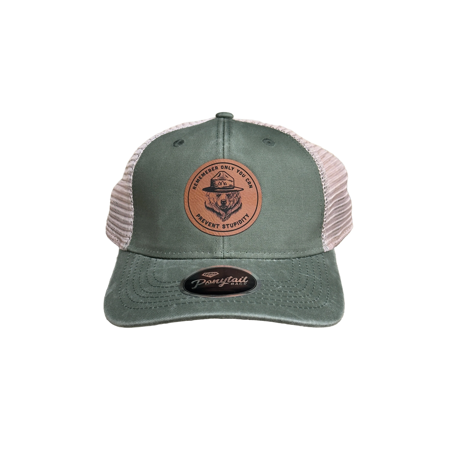 Park Ranger Ponytail Trucker Hat