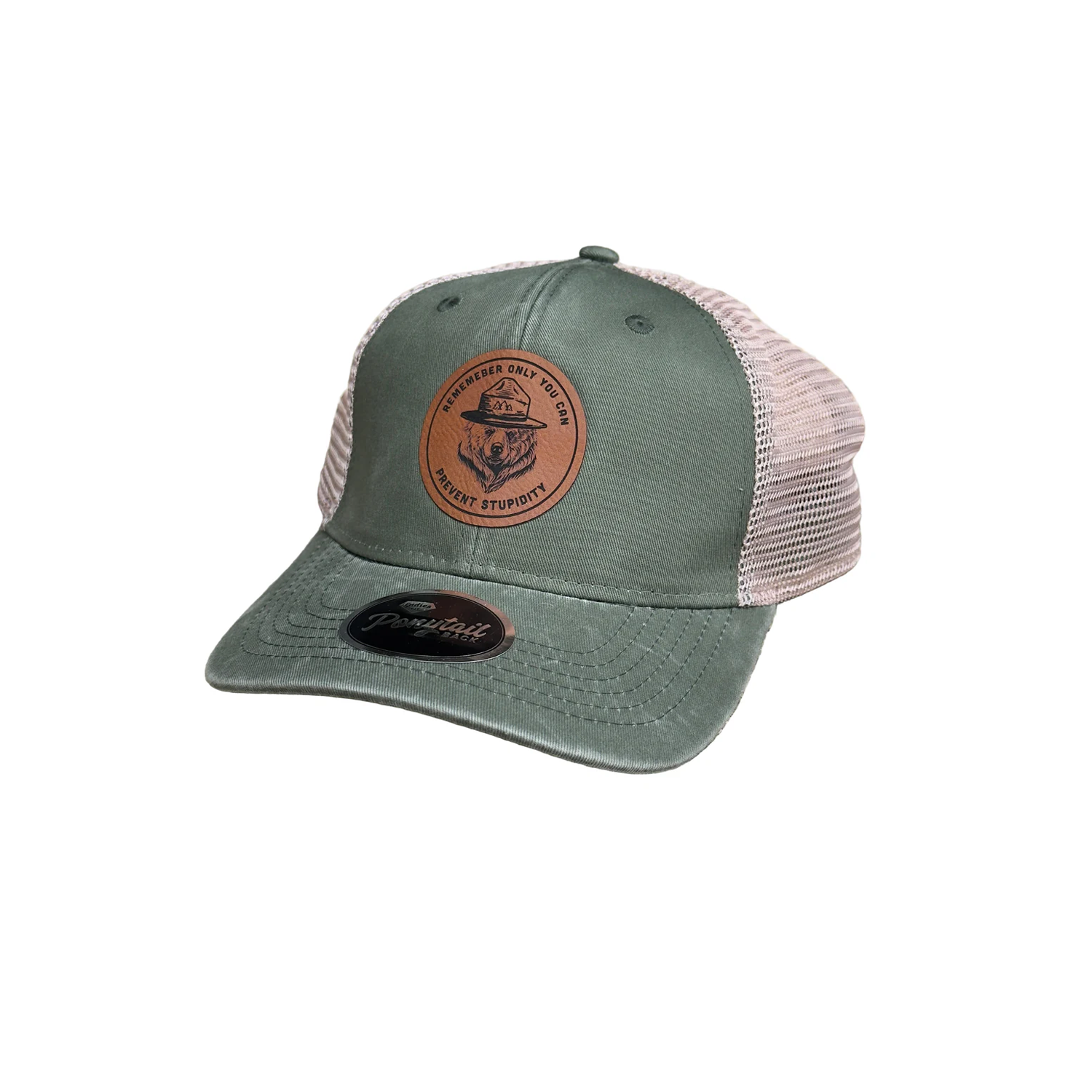 Park Ranger Ponytail Trucker Hat