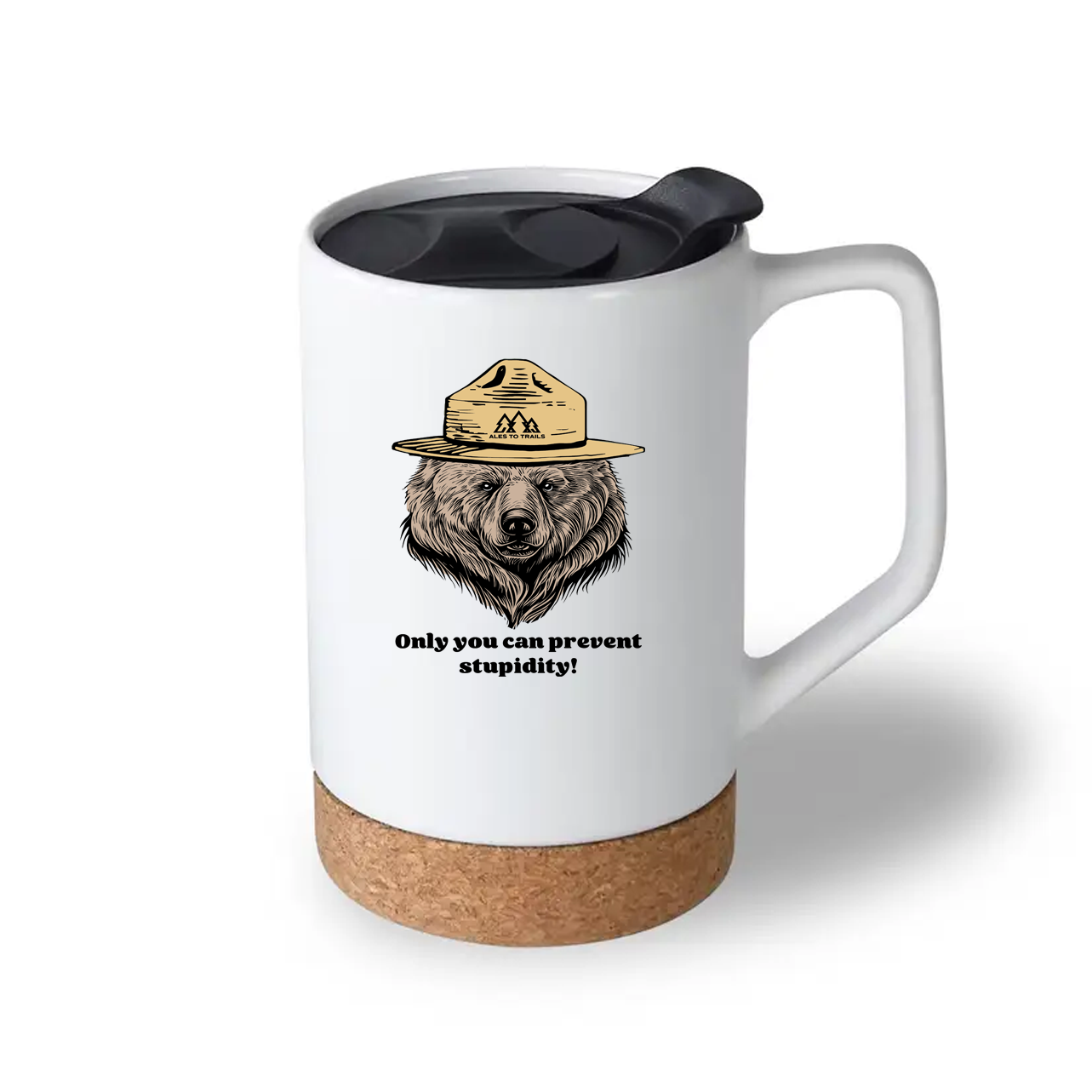 Only You cab Prevent Stupidity 17oz Coffee Mug