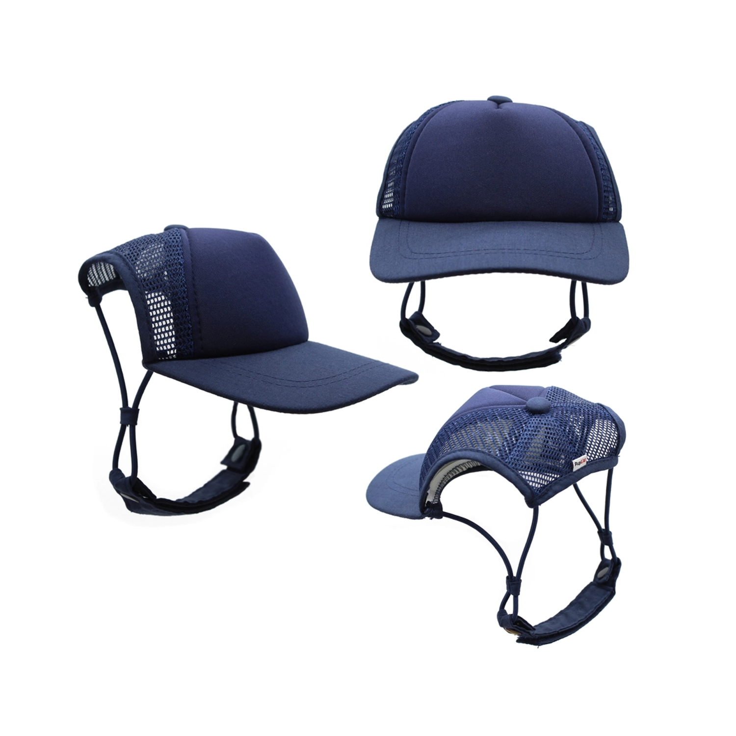Custom Dog Navy Trucker Hat