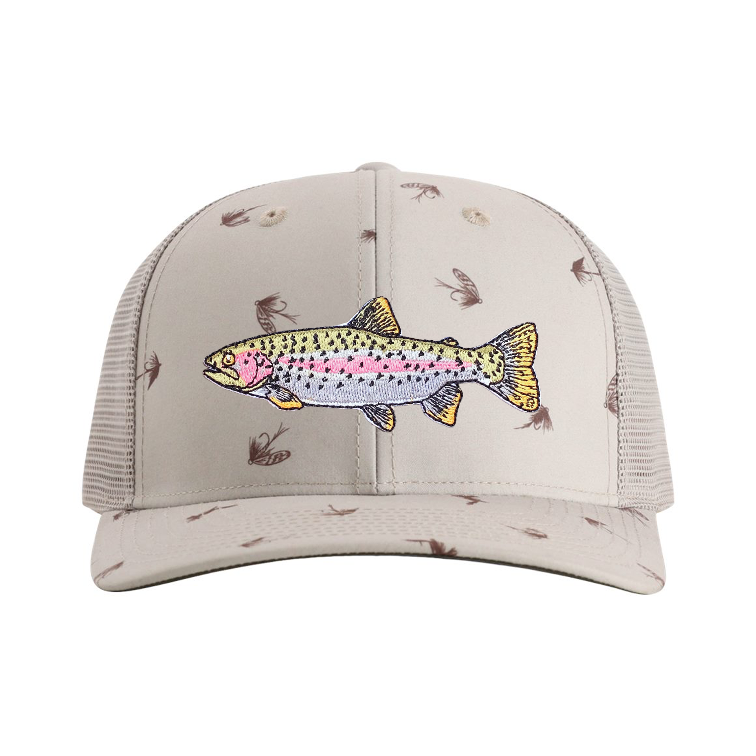 Rainbow Trout Fly Pattern Hat