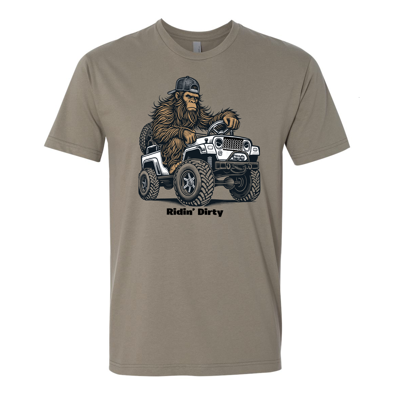 Ridin' Dirty Big Foot T-Shirt