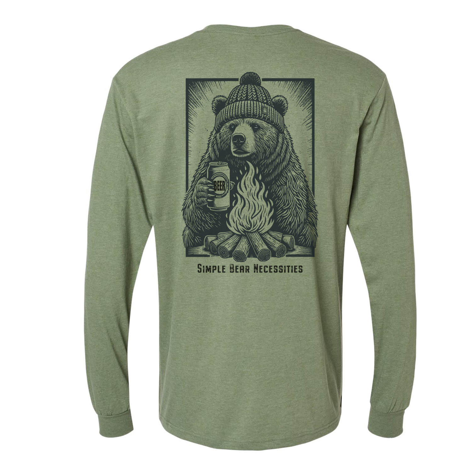 Simple Bear Necessities Long Sleeve