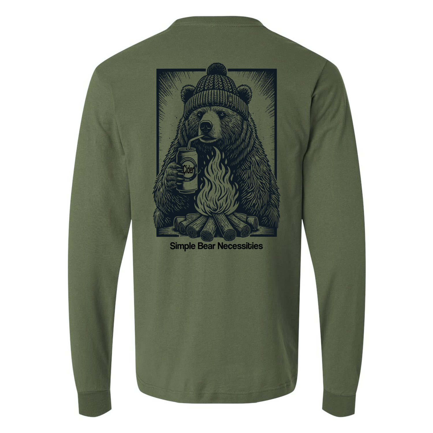 Simple Bear Necessities Long Sleeve